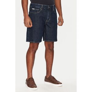 Guess Jeans Džínsové šortky M4YD37 D5M55 Tmavomodrá Regular Fit Muži Guess Jeans Džínsové šortky M4YD37 D5M55 Tmavomodrá Regular Fit Muži