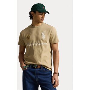 Polo Ralph Lauren Tričko 710B20010003 Béžová Regular Fit Muži Polo Ralph Lauren Tričko 710B20010003 Béžová Regular Fit Muži