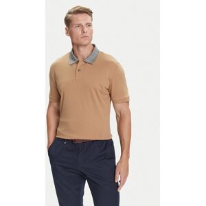 BOSS Polokošeľa H-Parlay 302 50545487 Béžová Regular Fit Muži BOSS Polokošeľa H-Parlay 302 50545487 Béžová Regular Fit Muži