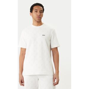 BOSS Tričko Member 50558867 Biela Relaxed Fit Muži BOSS Tričko Member 50558867 Biela Relaxed Fit Muži