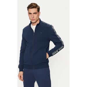 Guess Mikina Z2YQ12 K6ZS1 Tmavomodrá Regular Fit Muži Guess Mikina Z2YQ12 K6ZS1 Tmavomodrá Regular Fit Muži