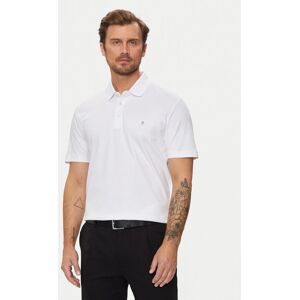 Boss Polokošeľa C-Parris 01 50520297 Biela Regular Fit Muži Boss Polokošeľa C-Parris 01 50520297 Biela Regular Fit Muži