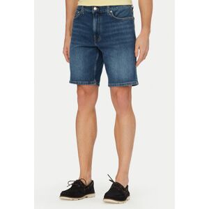 Tommy Hilfiger Džínsové šortky Denton MW0MW42558 Tmavomodrá Straight Leg Muži Tommy Hilfiger Džínsové šortky Denton MW0MW42558 Tmavomodrá Straight Leg Muži