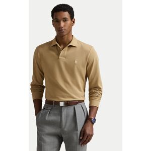 Polo Ralph Lauren Polokošeľa 710680790123 Béžová Custom Slim Fit Muži Polo Ralph Lauren Polokošeľa 710680790123 Béžová Custom Slim Fit Muži