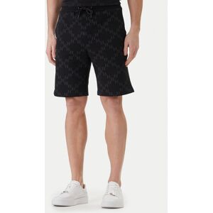 KARL LAGERFELD Športové kraťasy 705076 562952 Čierna Regular Fit Muži KARL LAGERFELD Športové kraťasy 705076 562952 Čierna Regular Fit Muži