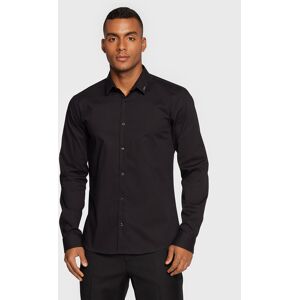 Hugo Košeľa Ero3 50475678 Čierna Extra Slim Fit Muži Hugo Košeľa Ero3 50475678 Čierna Extra Slim Fit Muži