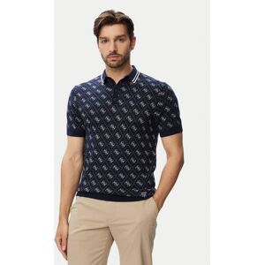 Guess Polokošeľa M6YR10 Z0915 Tmavomodrá Regular Fit Muži Guess Polokošeľa M6YR10 Z0915 Tmavomodrá Regular Fit Muži