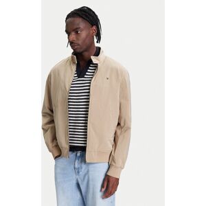 Tommy Hilfiger Bundy bomber Harrington MW0MW39637 Béžová Regular Fit Muži Tommy Hilfiger Bundy bomber Harrington MW0MW39637 Béžová Regular Fit Muži