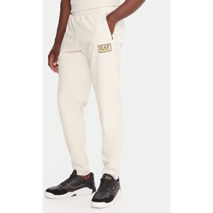 EA7 Emporio Armani Teplákové nohavice 7M000676 AF16718 U1086 Béžová Regular Fit Muži EA7 Emporio Armani Teplákové nohavice 7M000676 AF16718 U1086 Béžová Regular Fit Muži