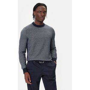 BOSS Sveter H-Hestro 50549986 Tmavomodrá Regular Fit Muži BOSS Sveter H-Hestro 50549986 Tmavomodrá Regular Fit Muži