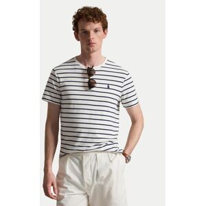 Polo Ralph Lauren Tričko 710B16648002 Biela Regular Fit Muži Polo Ralph Lauren Tričko 710B16648002 Biela Regular Fit Muži