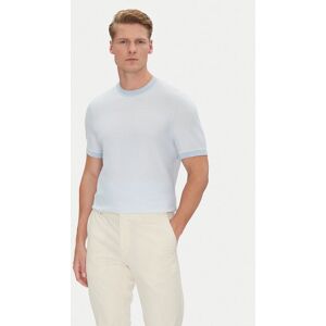 BOSS Tričko Jianfranco 50537642 Modrá Regular Fit Muži BOSS Tričko Jianfranco 50537642 Modrá Regular Fit Muži