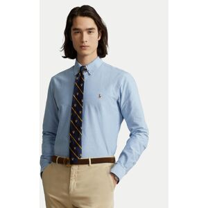 Polo Ralph Lauren Košeľa Cupdppcs 710792041002 Modrá Custom Fit Muži Polo Ralph Lauren Košeľa Cupdppcs 710792041002 Modrá Custom Fit Muži