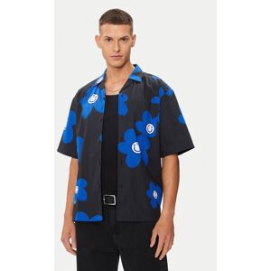 Hugo Košeľa Eligino 50513855 Čierna Oversize Muži Hugo Košeľa Eligino 50513855 Čierna Oversize Muži