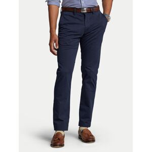 Polo Ralph Lauren Chino nohavice 710778778002 Tmavomodrá Slim Fit Muži Polo Ralph Lauren Chino nohavice 710778778002 Tmavomodrá Slim Fit Muži