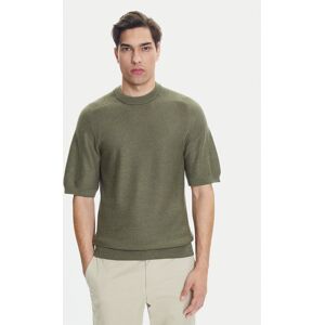 BOSS Tričko Kencel 50545678 Zelená Regular Fit Muži BOSS Tričko Kencel 50545678 Zelená Regular Fit Muži