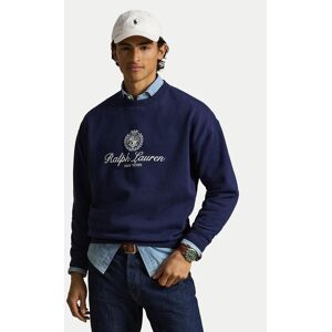 Polo Ralph Lauren Mikina 710A13264002 Tmavomodrá Relaxed Fit Muži Polo Ralph Lauren Mikina 710A13264002 Tmavomodrá Relaxed Fit Muži
