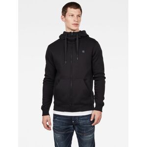 G-Star Raw Mikina Premium Core D16122-C235-6484 Čierna Regular Fit Muži G-Star Raw Mikina Premium Core D16122-C235-6484 Čierna Regular Fit Muži