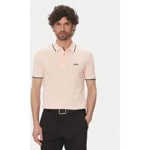 BOSS Polokošeľa Paddy 50469055 Ružová Regular Fit Muži BOSS Polokošeľa Paddy 50469055 Ružová Regular Fit Muži