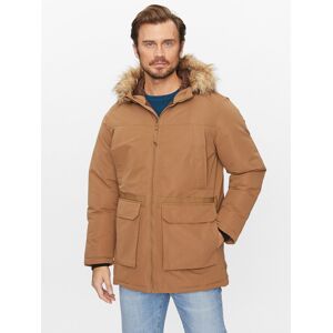 Jack & Jones Zimné bundy Wing 12235858 Hnedá Regular Fit Muži Jack & Jones Zimné bundy Wing 12235858 Hnedá Regular Fit Muži