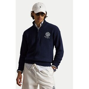 Polo Ralph Lauren Mikina 710B18061001 Tmavomodrá Regular Fit Muži Polo Ralph Lauren Mikina 710B18061001 Tmavomodrá Regular Fit Muži