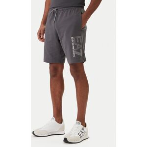 EA7 Emporio Armani Športové kraťasy 7M001315 AF13512 Sivá Regular Fit Muži EA7 Emporio Armani Športové kraťasy 7M001315 AF13512 Sivá Regular Fit Muži