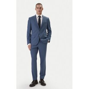 HUGO Oblek Henry/Getlin232X 50547345 Modrá Slim Fit Muži HUGO Oblek Henry/Getlin232X 50547345 Modrá Slim Fit Muži