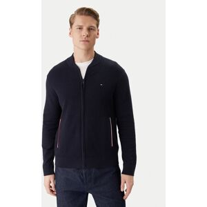 Tommy Hilfiger Kardigán MW0MW41543 Tmavomodrá Regular Fit Muži Tommy Hilfiger Kardigán MW0MW41543 Tmavomodrá Regular Fit Muži