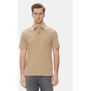 BOSS Polokošeľa H-Prout 59 50527650 Béžová Regular Fit Muži BOSS Polokošeľa H-Prout 59 50527650 Béžová Regular Fit Muži