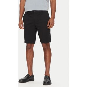 BOSS Bavlnené šortky S_Commuter-J 50511436 Čierna Slim Fit Muži BOSS Bavlnené šortky S_Commuter-J 50511436 Čierna Slim Fit Muži