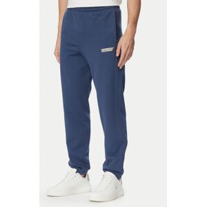 Calvin Klein Teplákové nohavice LV04LG212G Tmavomodrá Regular Fit Muži Calvin Klein Teplákové nohavice LV04LG212G Tmavomodrá Regular Fit Muži
