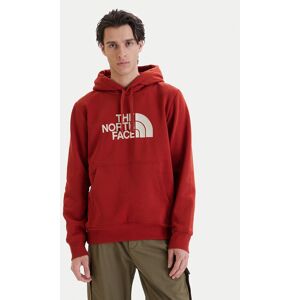 The North Face Mikina Drew Peak NF0A89EM Tmavo červená Regular Fit Muži The North Face Mikina Drew Peak NF0A89EM Tmavo červená Regular Fit Muži