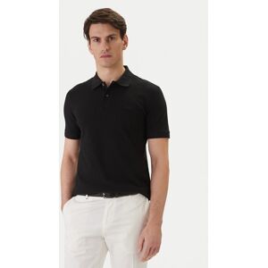 BOSS Polokošeľa Pallas 50553564 Čierna Regular Fit Muži BOSS Polokošeľa Pallas 50553564 Čierna Regular Fit Muži