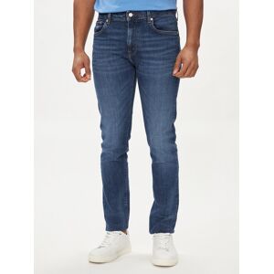 Tommy Hilfiger Džínsy Bleecker MW0MW34511 Tmavomodrá Slim Fit Muži Tommy Hilfiger Džínsy Bleecker MW0MW34511 Tmavomodrá Slim Fit Muži