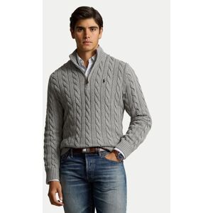 Polo Ralph Lauren Sveter 710810841002 Sivá Regular Fit Muži Polo Ralph Lauren Sveter 710810841002 Sivá Regular Fit Muži