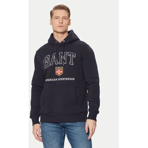 Gant Mikina 2044004 Tmavomodrá Regular Fit Muži Gant Mikina 2044004 Tmavomodrá Regular Fit Muži