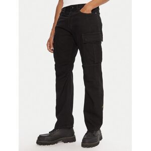 G-Star Raw Bavlnené nohavice Contor 3D D27049-D491 Čierna Regular Fit Muži G-Star Raw Bavlnené nohavice Contor 3D D27049-D491 Čierna Regular Fit Muži