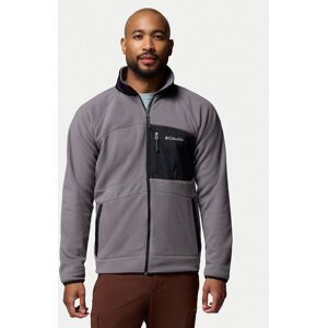 Columbia Fleecová mikina Fast Trek™ Overlay 2135691 Sivá Regular Fit Muži Columbia Fleecová mikina Fast Trek™ Overlay 2135691 Sivá Regular Fit Muži