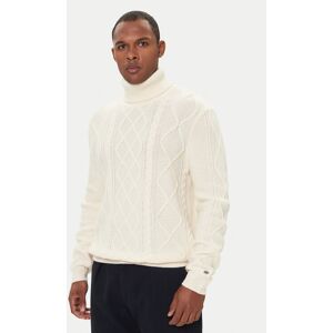 Tommy Hilfiger Rolák MW0MW40914 Écru Regular Fit Muži Tommy Hilfiger Rolák MW0MW40914 Écru Regular Fit Muži