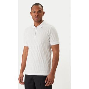 KARL LAGERFELD Polokošeľa 745008 562203 Biela Regular Fit Muži KARL LAGERFELD Polokošeľa 745008 562203 Biela Regular Fit Muži
