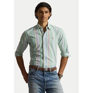 Polo Ralph Lauren Košeľa 710928921002 Svetlo zelená Custom Fit Muži Polo Ralph Lauren Košeľa 710928921002 Svetlo zelená Custom Fit Muži