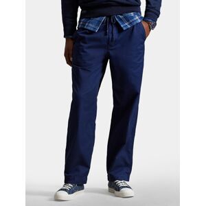 Polo Ralph Lauren Bavlnené nohavice 710P03052001 Tmavomodrá Regular Fit Muži Polo Ralph Lauren Bavlnené nohavice 710P03052001 Tmavomodrá Regular Fit Muži