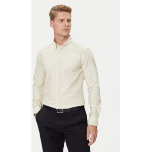 BOSS Košeľa H-Roan 50544917 Biela Slim Fit Muži BOSS Košeľa H-Roan 50544917 Biela Slim Fit Muži