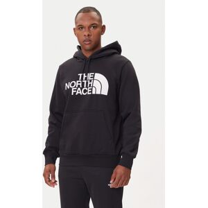 The North Face Mikina Easy NF0A89FF Čierna Regular Fit Muži The North Face Mikina Easy NF0A89FF Čierna Regular Fit Muži