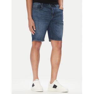 Armani Exchange Džínsové šortky XM000073 AF13089 MB002 Tmavomodrá Slim Fit Muži Armani Exchange Džínsové šortky XM000073 AF13089 MB002 Tmavomodrá Slim Fit Muži
