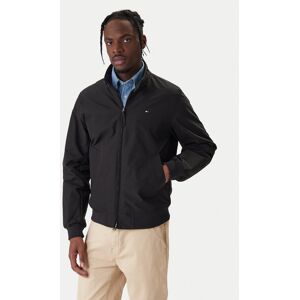 Tommy Hilfiger Prechodná bunda Harrington MW0MW37647 Čierna Regular Fit Muži Tommy Hilfiger Prechodná bunda Harrington MW0MW37647 Čierna Regular Fit Muži