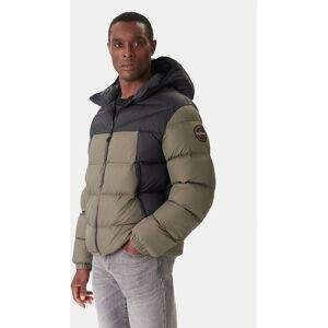 Napapijri Zimné bundy A-Molveno NP0A88V2 Zelená Regular Fit Muži Napapijri Zimné bundy A-Molveno NP0A88V2 Zelená Regular Fit Muži