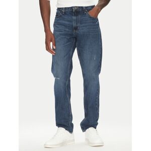 Guess Jeans Džínsy M5YA1C D5MK1 Tmavomodrá Slim Fit Muži Guess Jeans Džínsy M5YA1C D5MK1 Tmavomodrá Slim Fit Muži