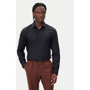 HUGO Košeľa Kenno 50500965 Čierna Slim Fit Muži HUGO Košeľa Kenno 50500965 Čierna Slim Fit Muži