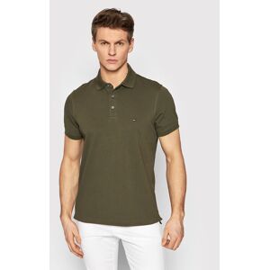Tommy Hilfiger Polokošeľa 1985 MW0MW17771 Zelená Slim Fit Muži Tommy Hilfiger Polokošeľa 1985 MW0MW17771 Zelená Slim Fit Muži